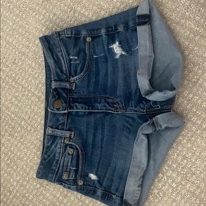 American eagle jean shorts